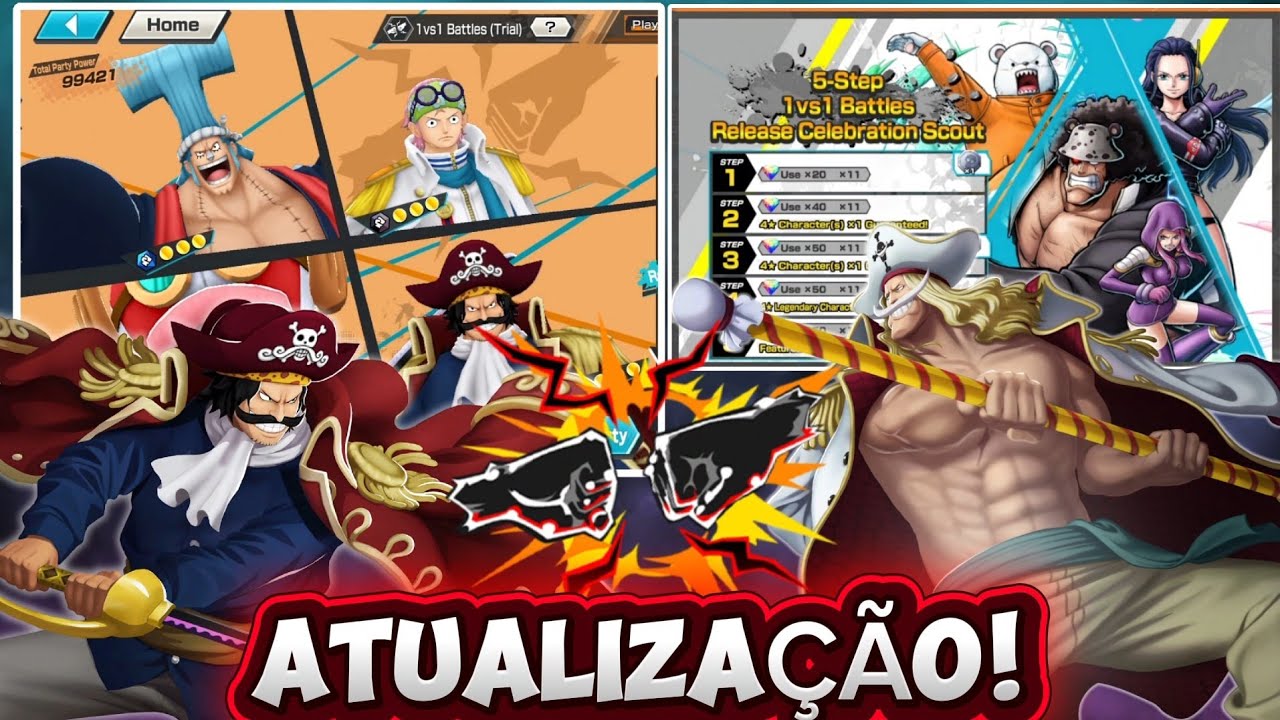 MANUTENÇÃO ACABOU! E JÁ CHEGOU O EVENTO DE 1X1 INÉDITO NO ONE PIECE BOUNTY RUSH! SAIBA COMO FUNCIONA