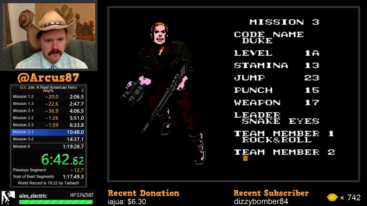 G.I. Joe: A Real American Hero NES speedrun in 31:48 by Arcus