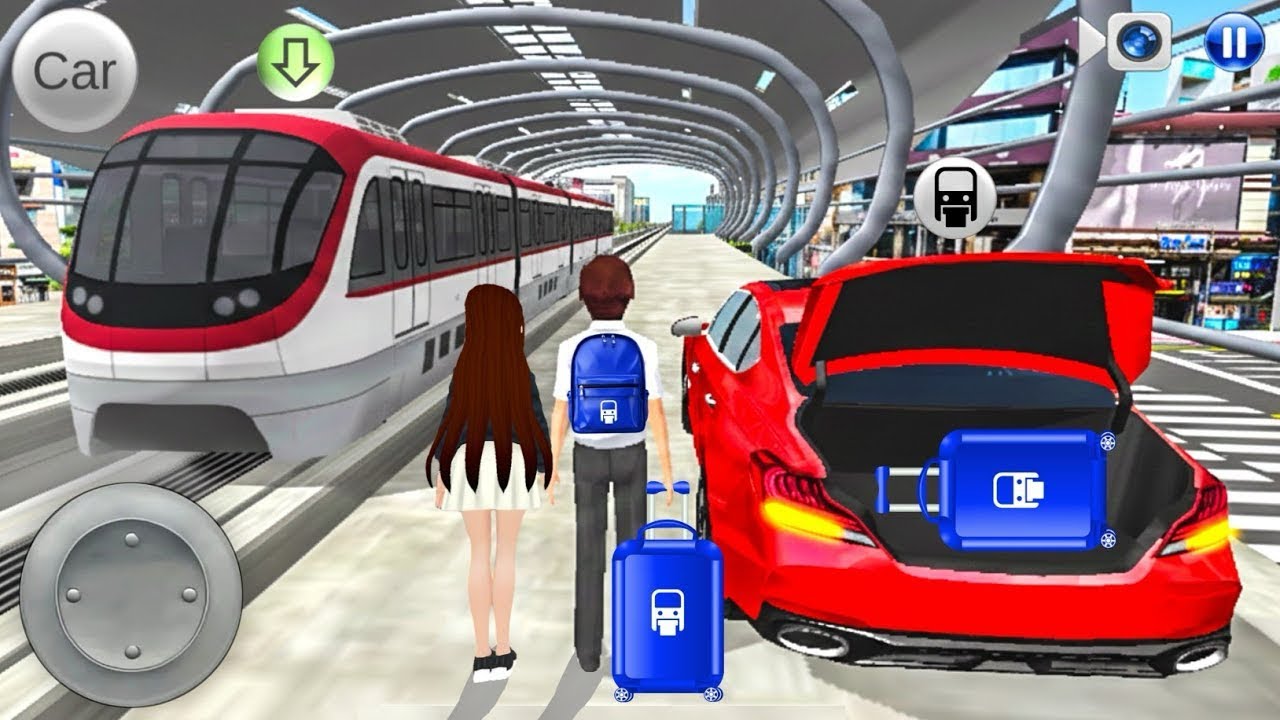 Car--to Monorail _ Travelling Experience Today - 3D Driving Class 2026 Car Game -Android Gameplay