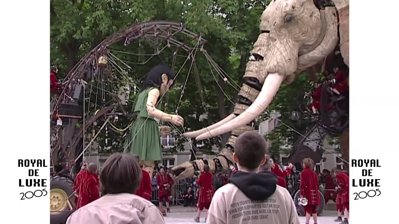 Documentaire Royal de Luxe : "La visite du sultan des Indes"