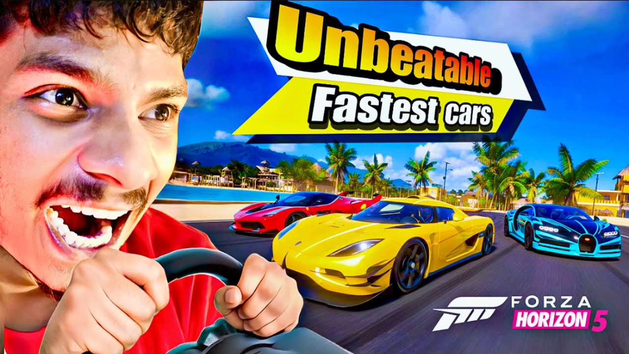 My NEW FASTEST CAR vs ALL HYPER CARS 😱 NEW RECORD ⭐️ !! FORZA HORIZON 5 #9