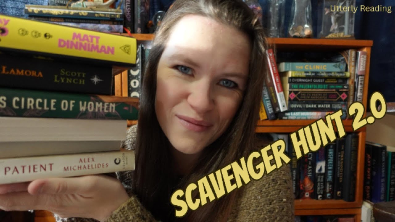 What Books Will I Choose For a Bookshelf Scavenger Hunt this Time?