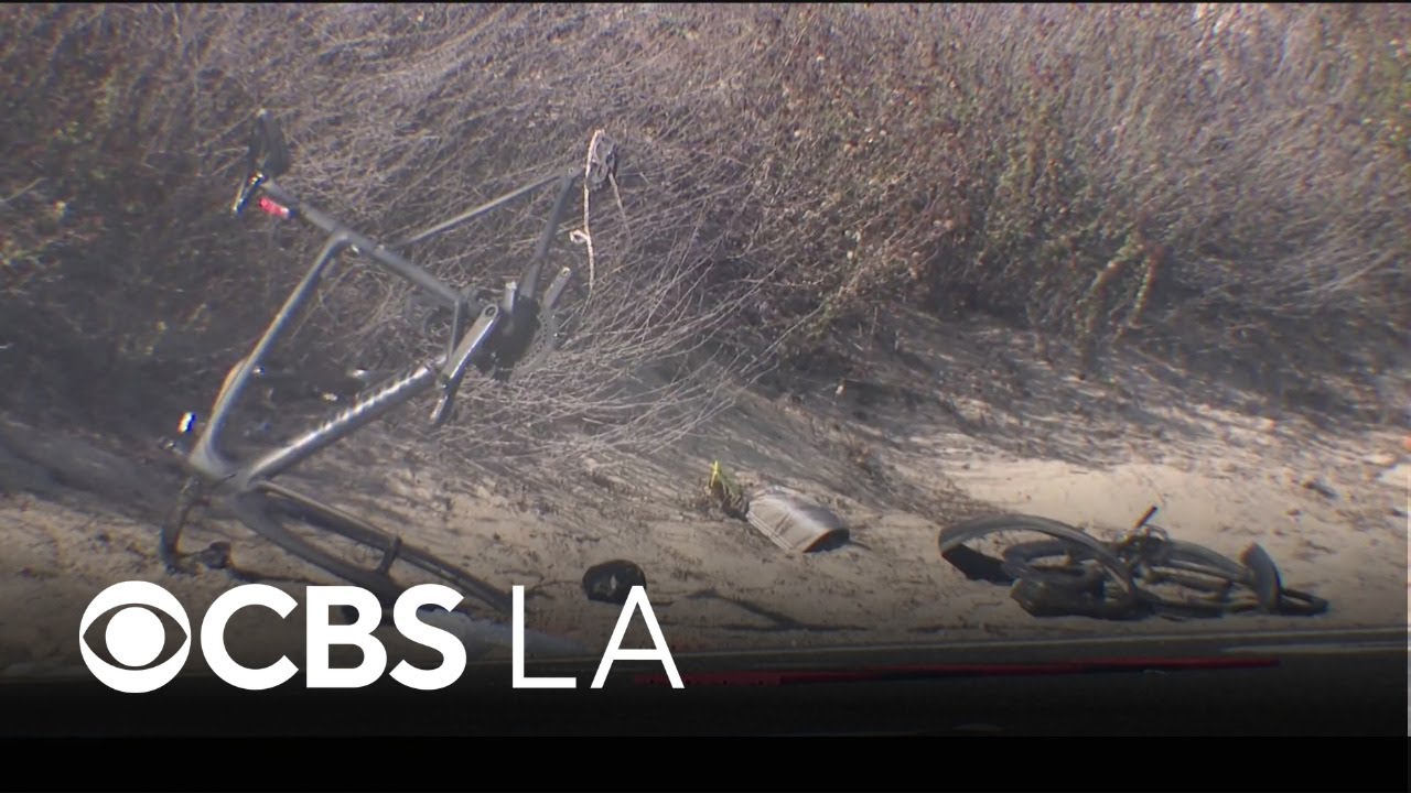 1 cyclist killed, 2 others hospitalized after car crash in Huntington Beach