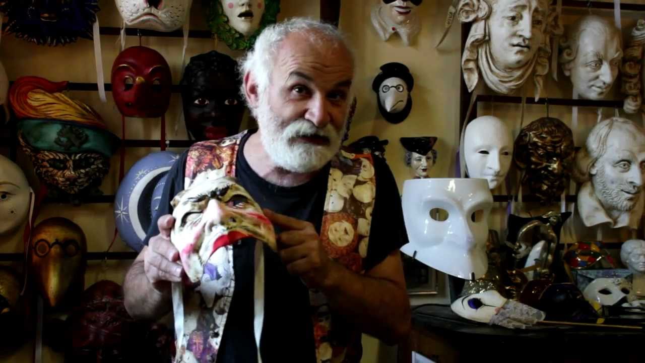 The Satyr - Original Venetian Masks Making - Mondonovo Maschere - Maskedart.com