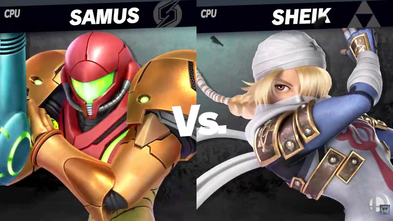 Super Smash Bros. Ultimate - Battle #3363 Samus VS Sheik