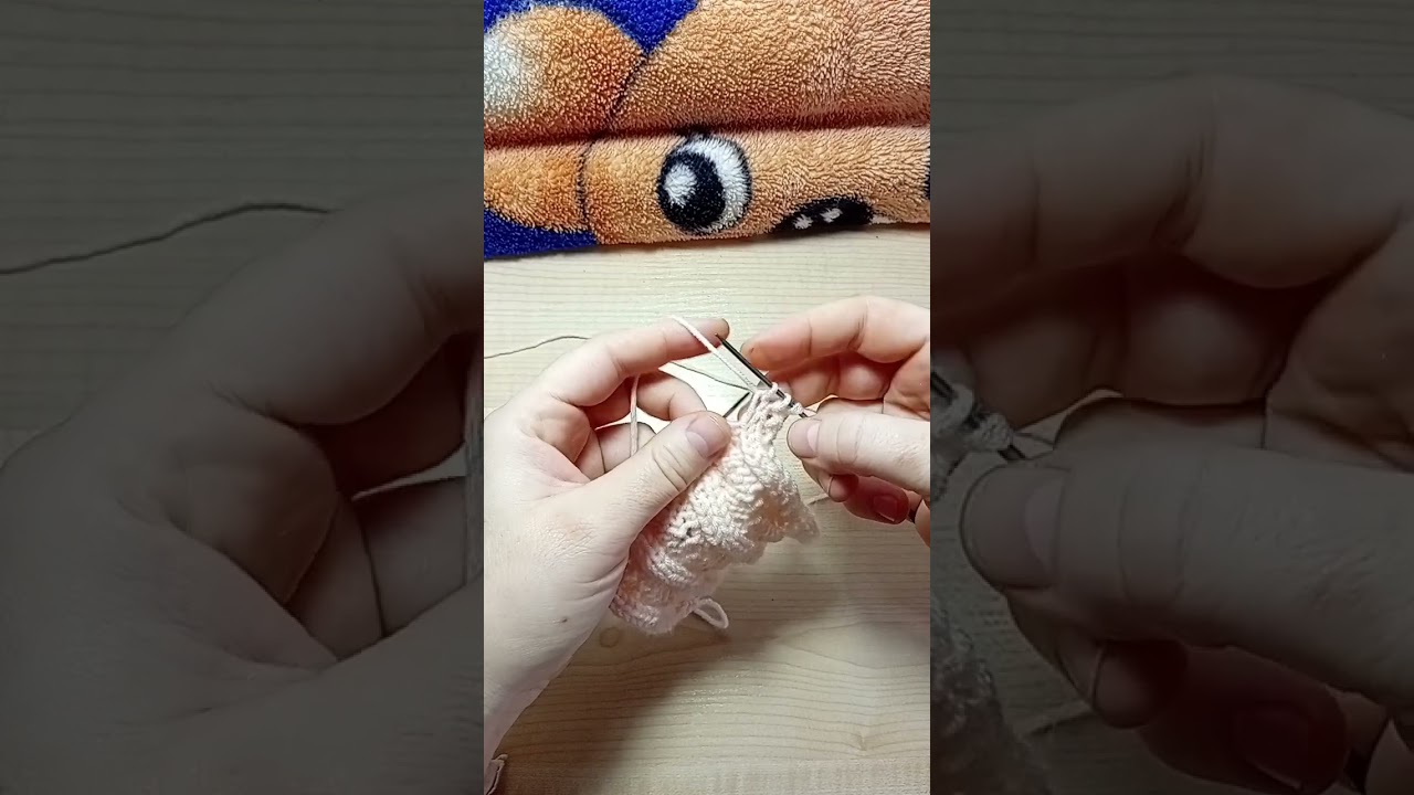 Посмотрите,как легко вяжется узор.See how easy it is to knit the pattern for the products.