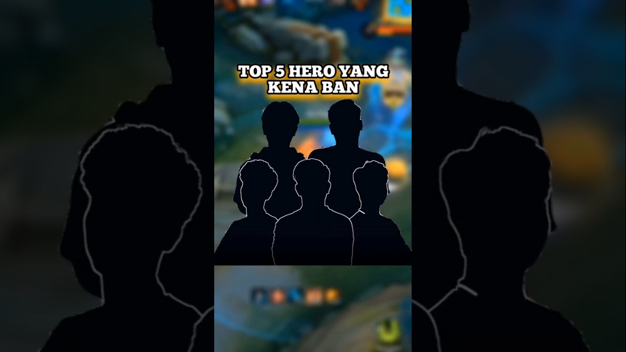 Top 5 Hero Yang Kena BAN Di Wildcard M7❗