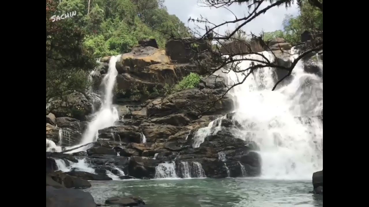 the waterfall winks at every passerby #kattinakaru #westernghat