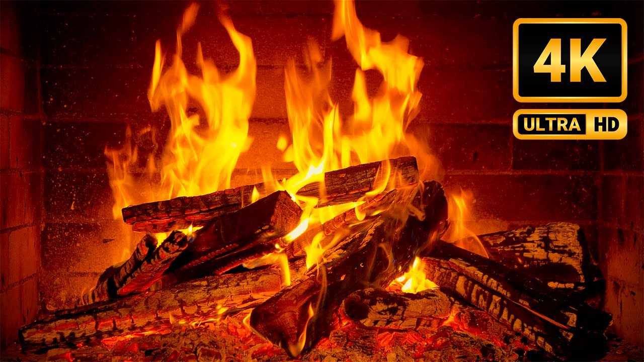 The Most Beautiful Jazz Music & Fireplace 🔥 Ultimate Relaxation with Piano Melodies and Burning Logs