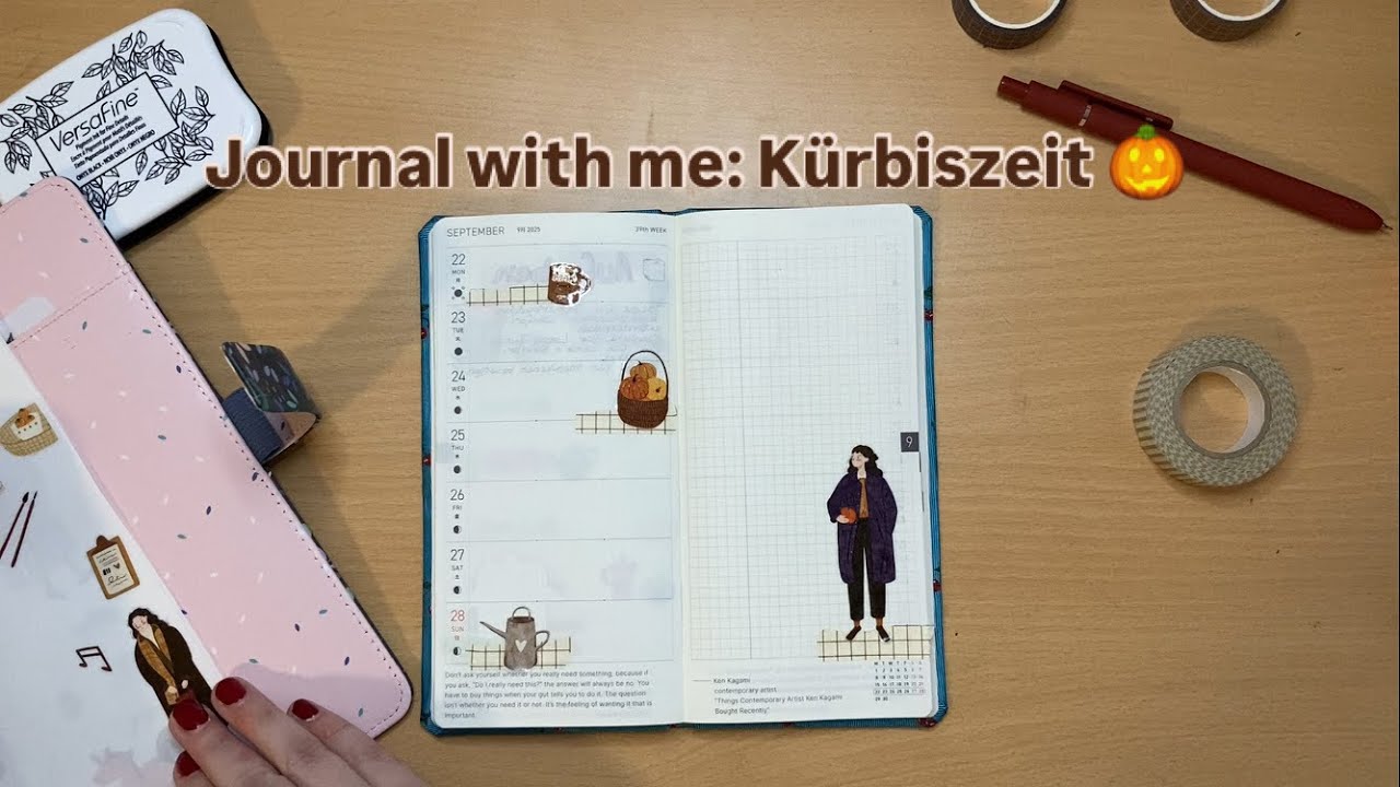 Journal with me: Wochendeko - Kürbiszeit 🎃