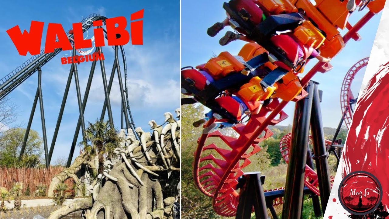 WALIBI BELGIUM | Le grand retour des vlogs :D (Spoiler: J'ai fait Vampire :x)