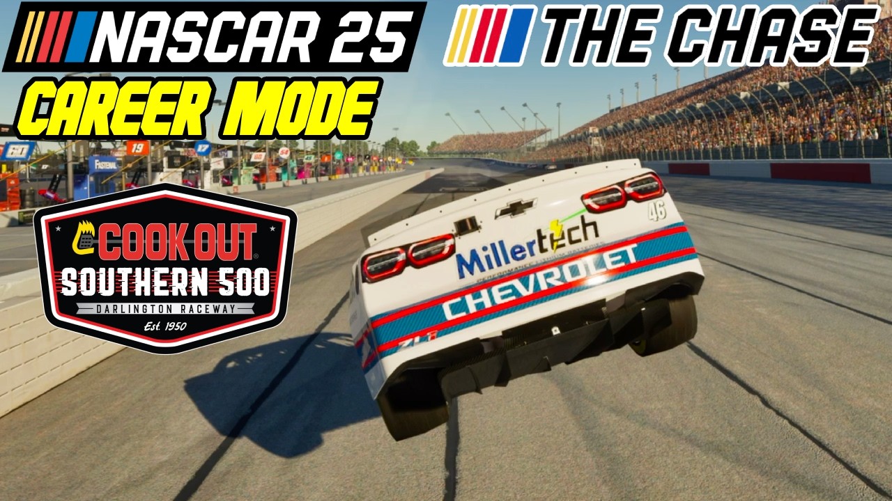 THE CHASE FOR THE CUP BEGINS!| NASCAR 25 Career Mode