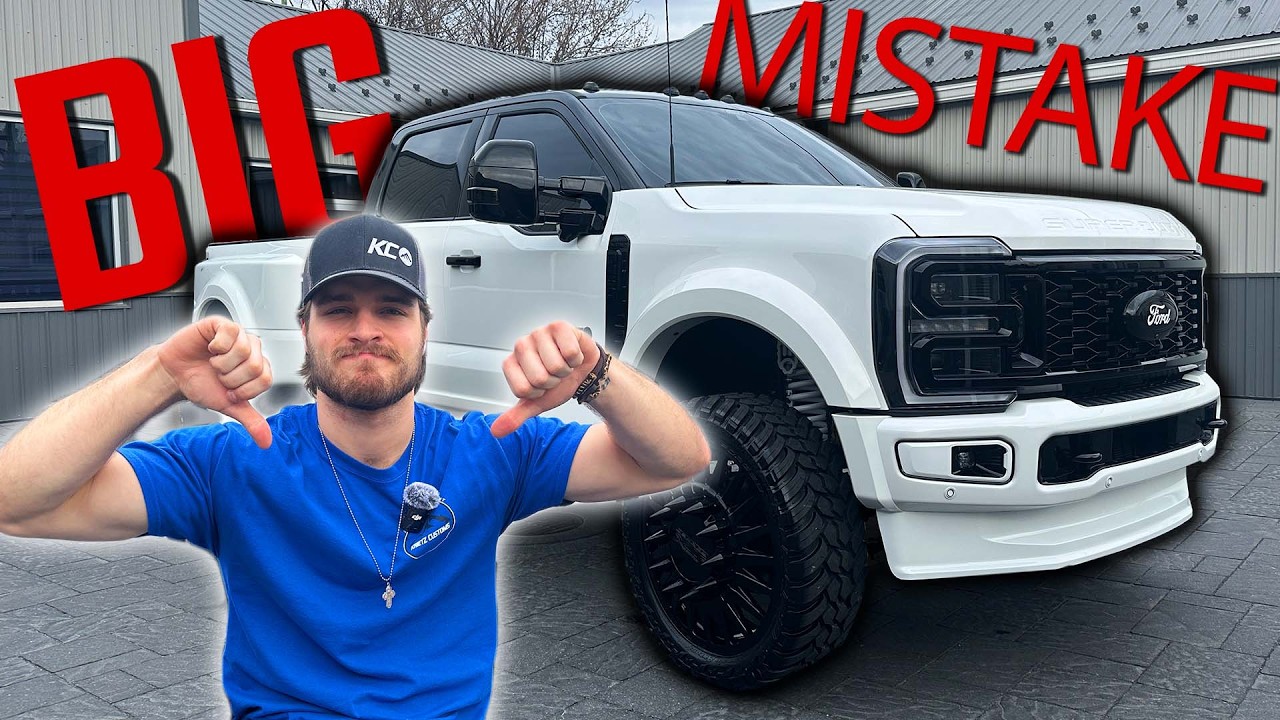Top 5 mistakes when lifting a truck