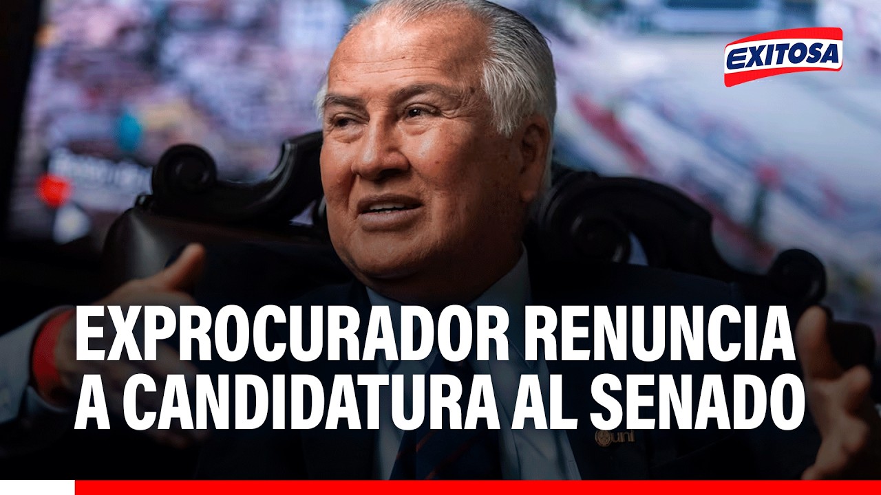 🔴🔵 Antonio Maldonado tras renuncia a candidatura al Senado: “Es estrictamente personal”