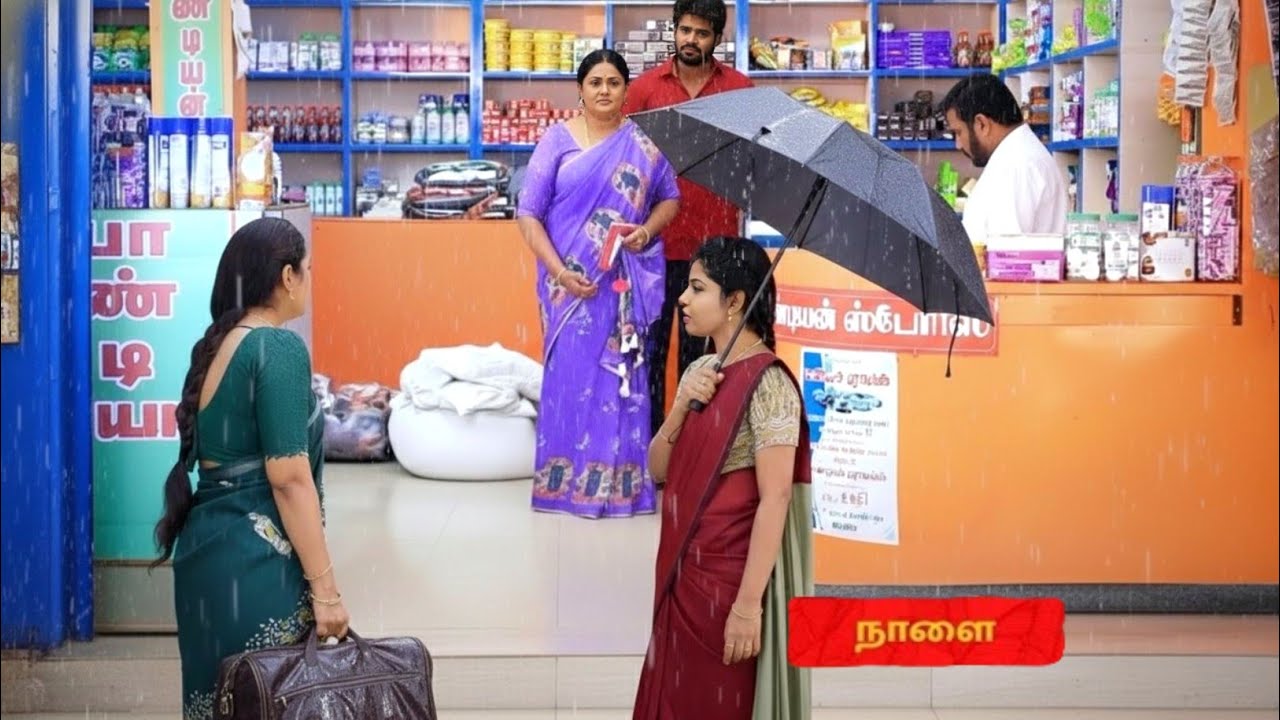 கொட்டும் மழையில் தங்கமயிலை வீட்டைவிட்டு வெளியேற்றிய பாக்கியம் | Paandian Store Upcoming Promo Review