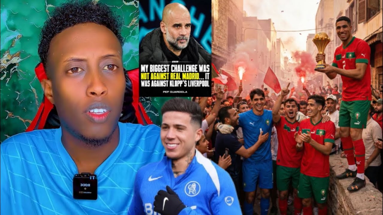 Africa Oo Ceebeysab Senegal Oo Cupkii Laga Qaaday, Enzo Oo Chelsea isaga Tagaya, Pep Oo Qaraaray