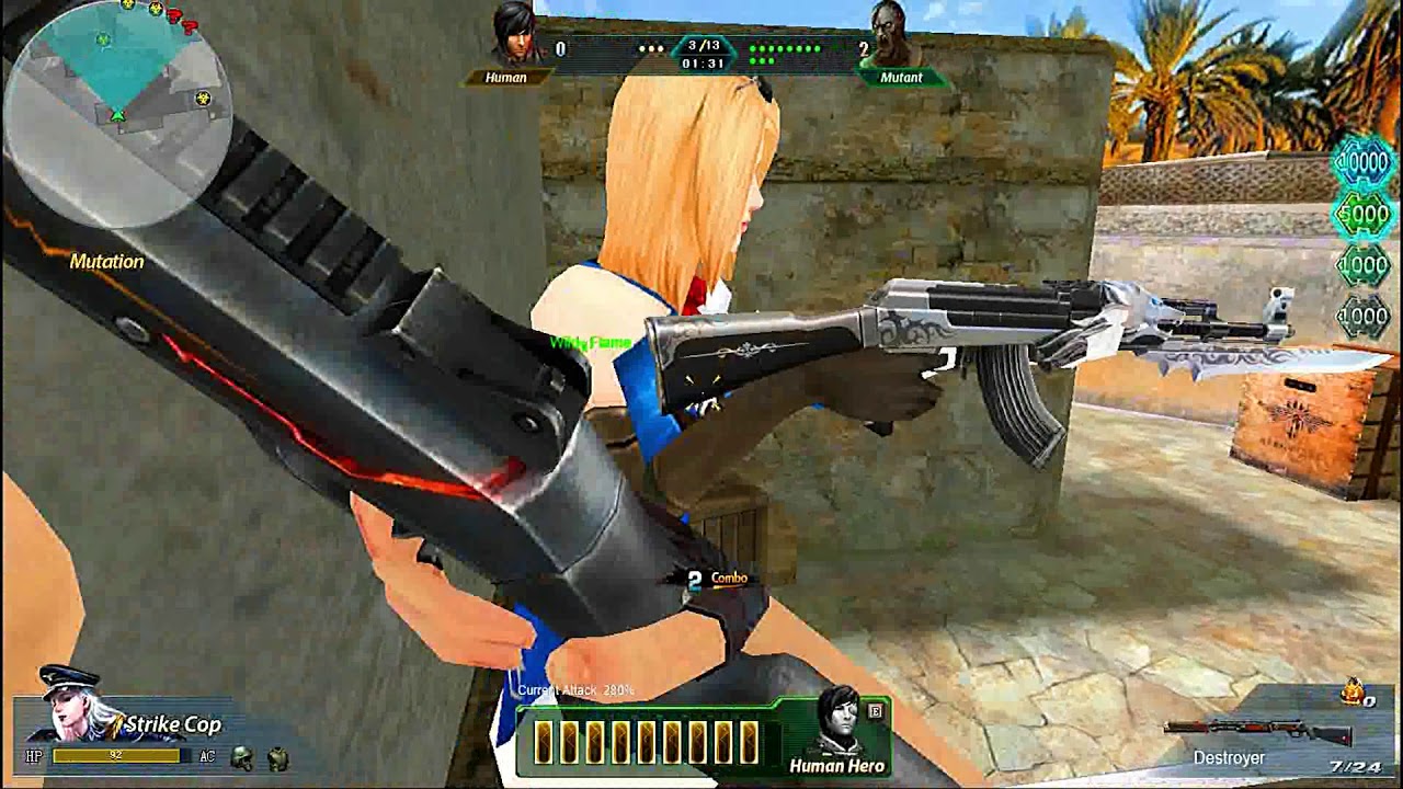 Global Strike l Destroyer Gameplay l Mutant Pro l Especial 500 Subs