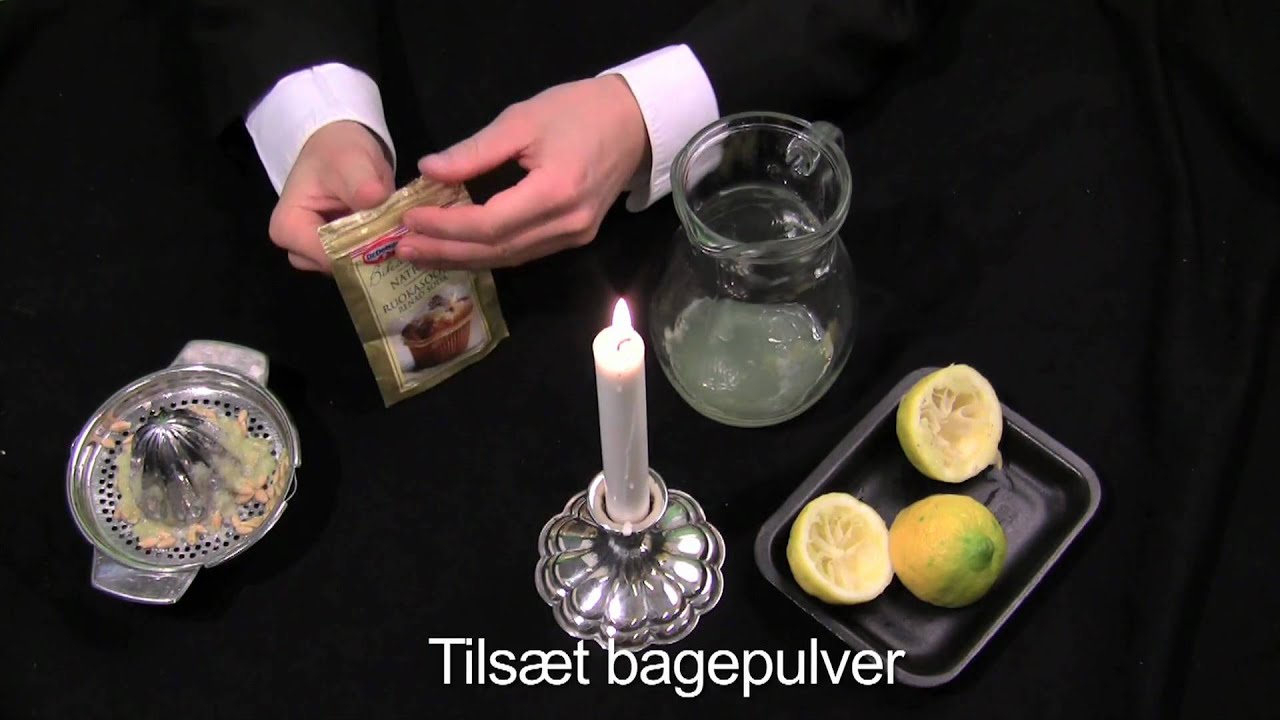 Videnskab.dk bar-trick: Sluk et lys med usynlig gas