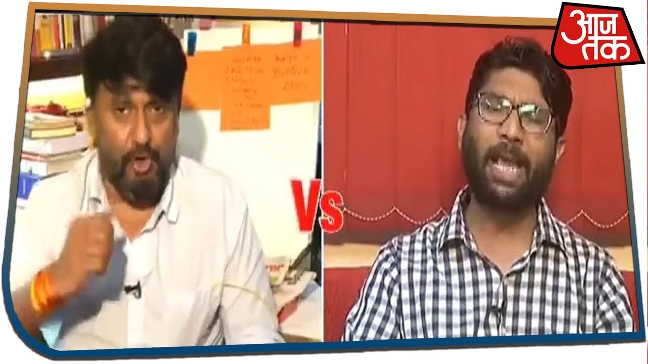 देखिए Jignesh Mevani और Vivek Agnihotri के बीच तीखी बहस!