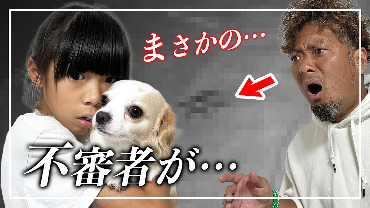 え？！不審者が…💦　家族が監視されてたので『防犯カメラ』を設置したら、まさかの映像が…😲💦