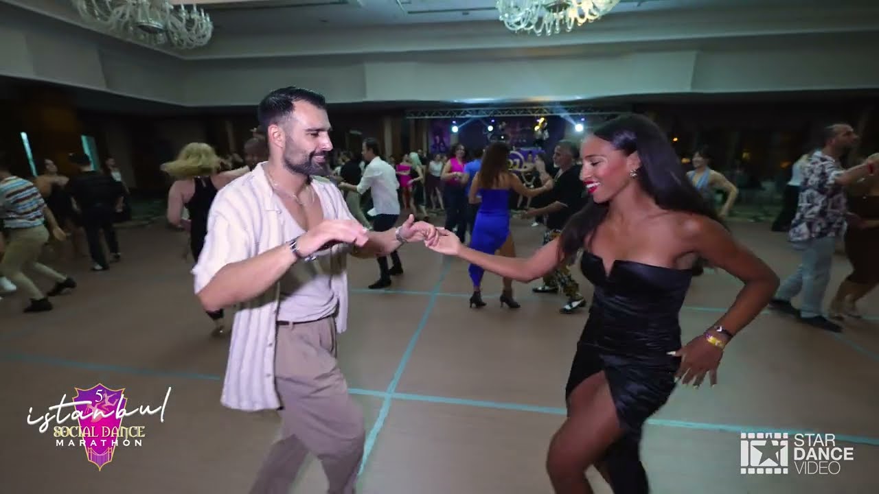 Dimitris Psychogyios & Bersy Cortez ~ social dancing @ Istanbul Social Dance Marathon