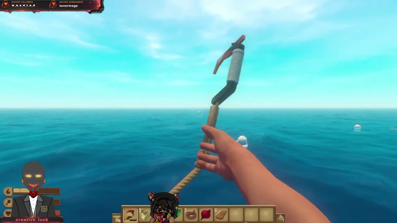 Starting hard raft with buddies, doesnt go well.