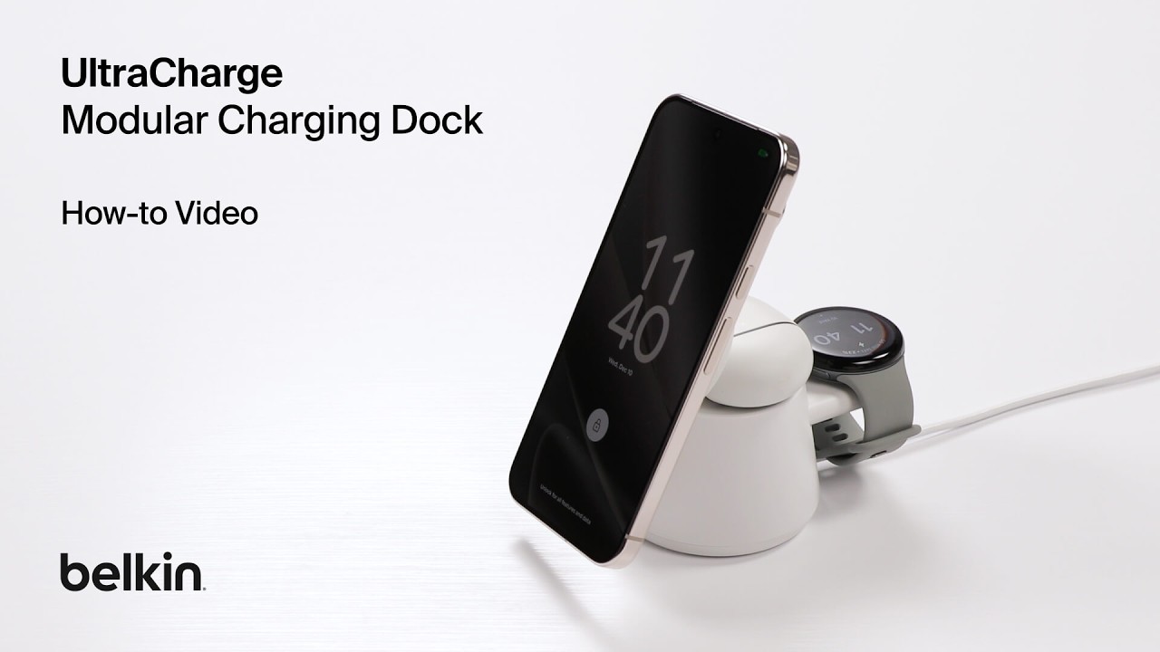 Belkin UltraCharge Modular Charging Dock Setup Guide | How to Install & Use