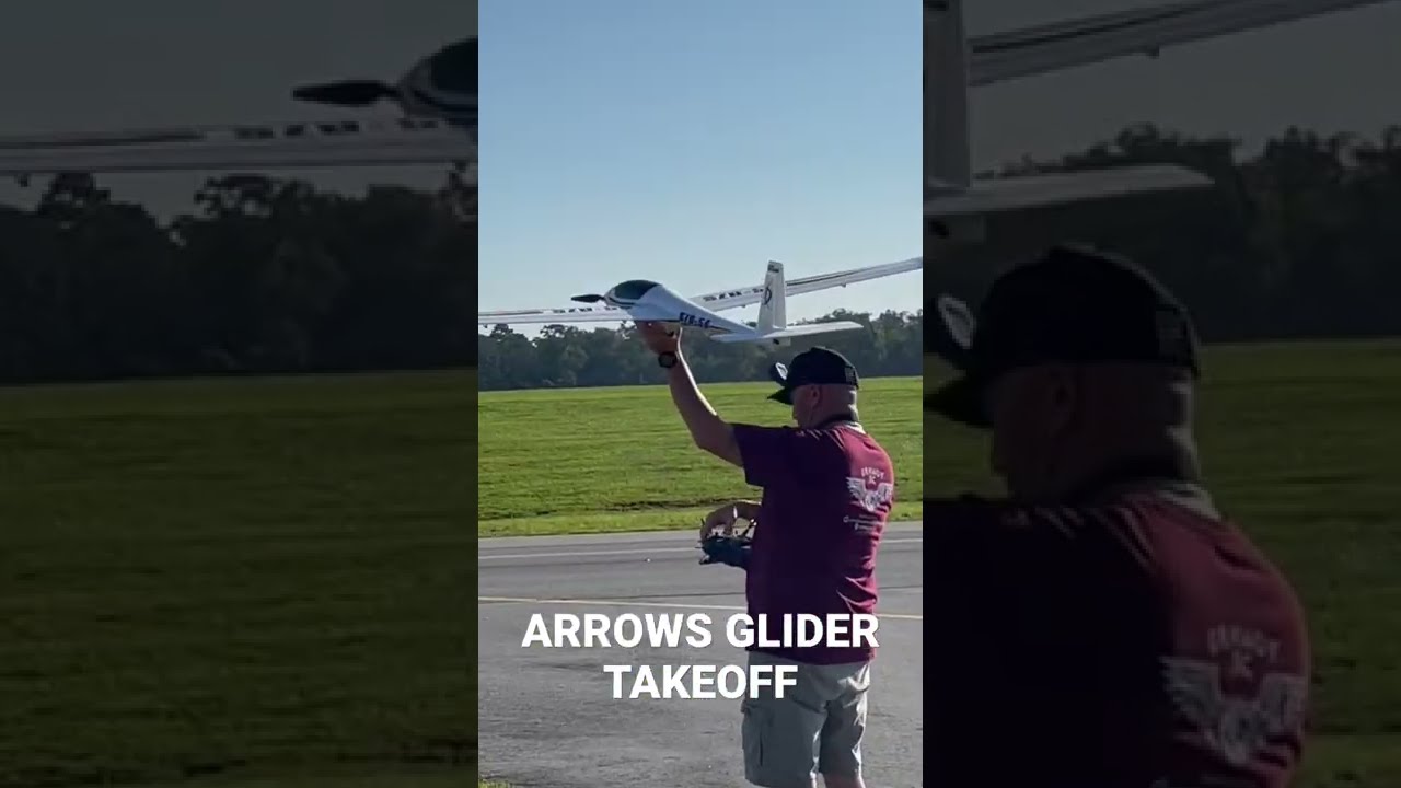 ARROWS GLIDER TAKEOFF