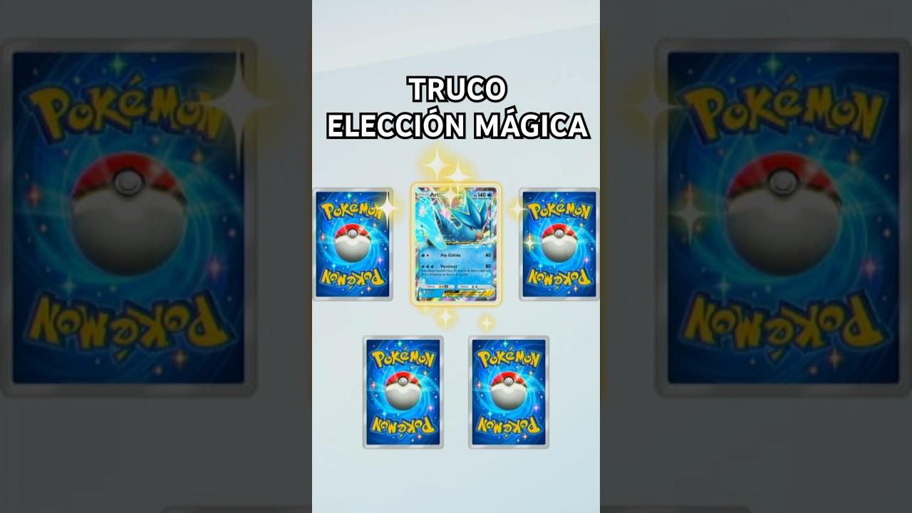 TRUCO PARA ELECCIONES MAGICAS POKEMON JCC POCKET ?