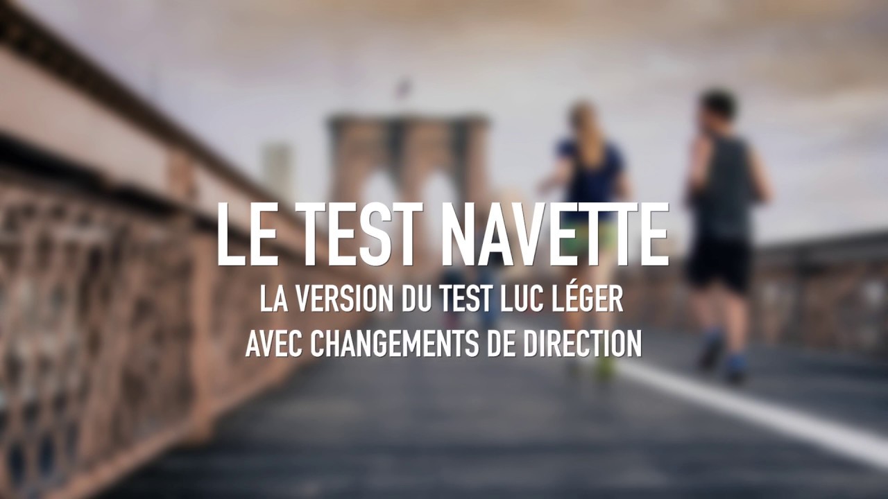 VMA : test navette sur 20 mètres (bips sonores et paliers en vidéo)