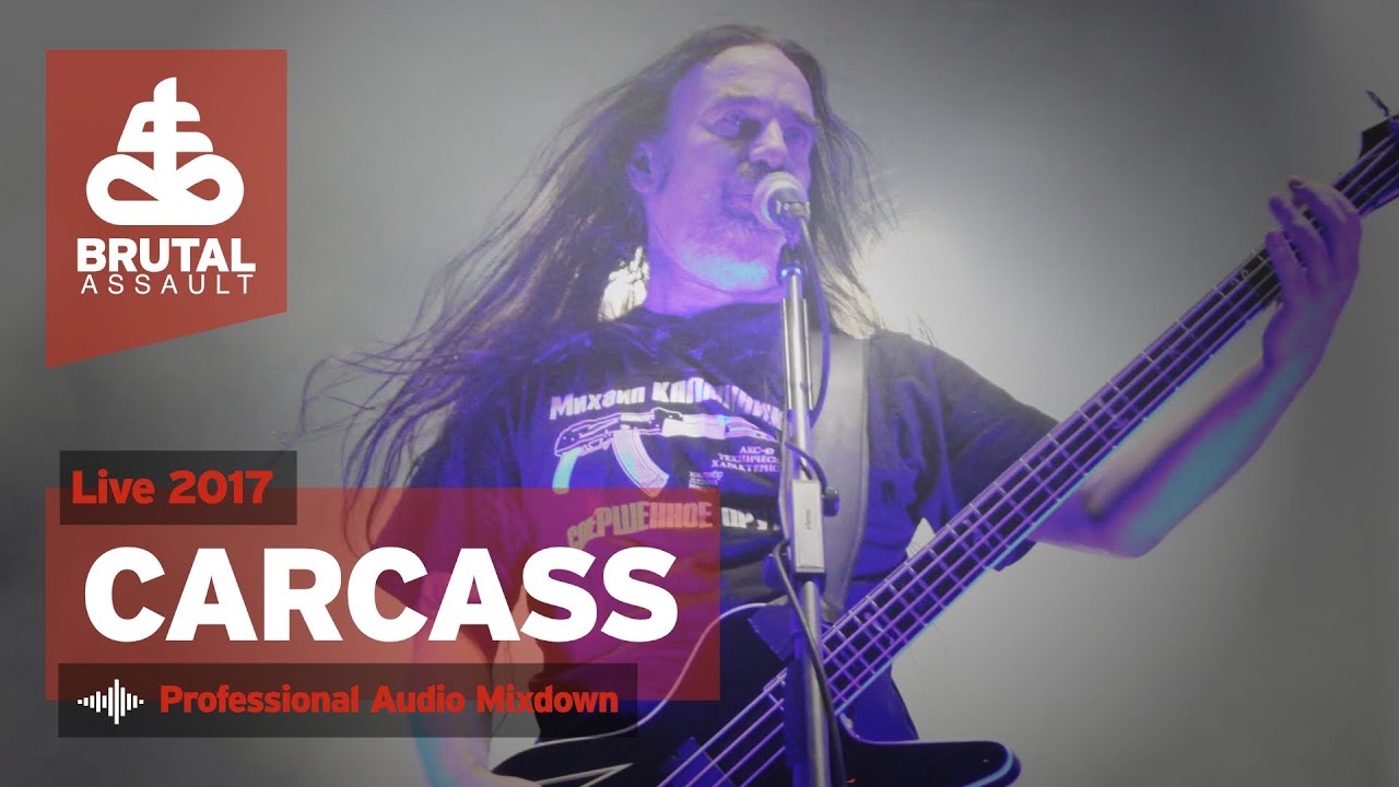 Brutal Assault 22 - Carcass (live) 2017