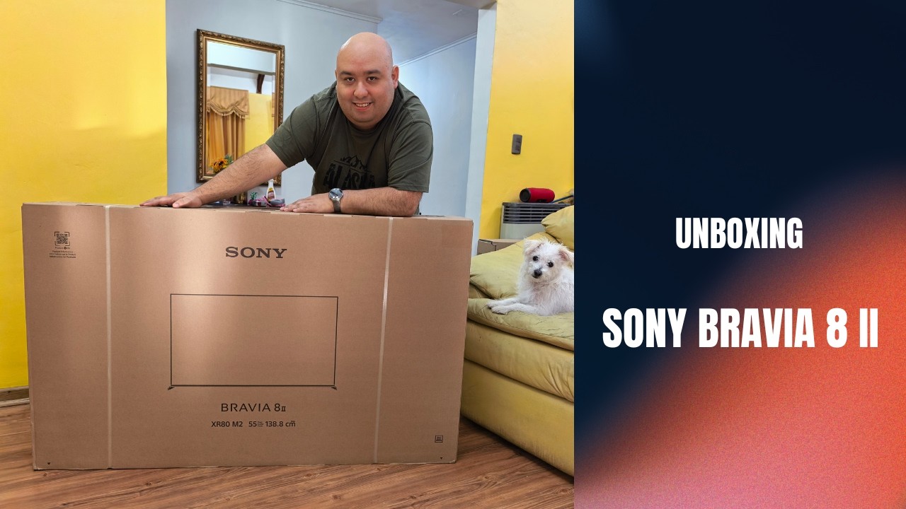 Unboxing Sony Bravia 8 II 55