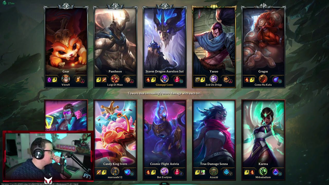 CHALLENGE AZ - FACCIAMO GIRARE STE PALLE - League of Legends Gameplay Aurelion Sol Mid #79 ITA