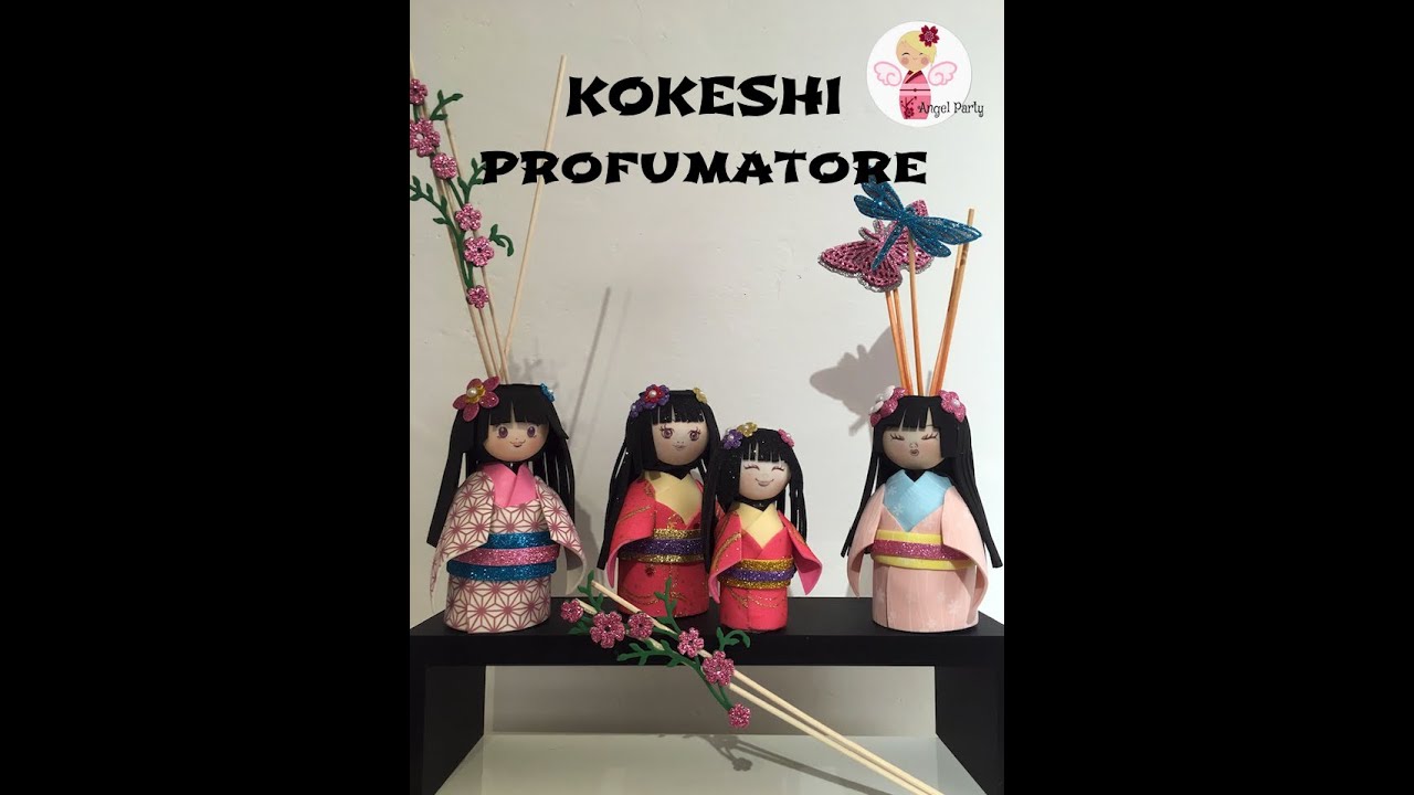 PROFUMATORE KOKESHI - BAMBOLA GIAPPONESE IN FOMMY