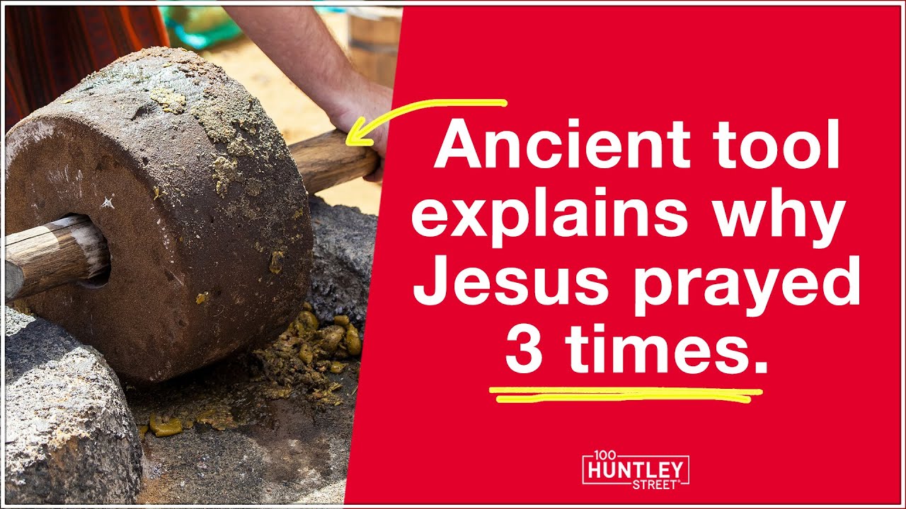 Why Jesus prayed 3 times in Gethsemane