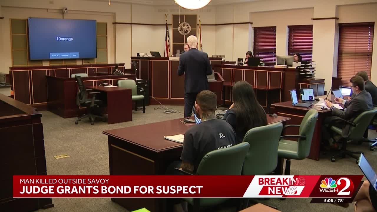 Suspect in deadly shooting outside Orlando nightclub granted $75K bond