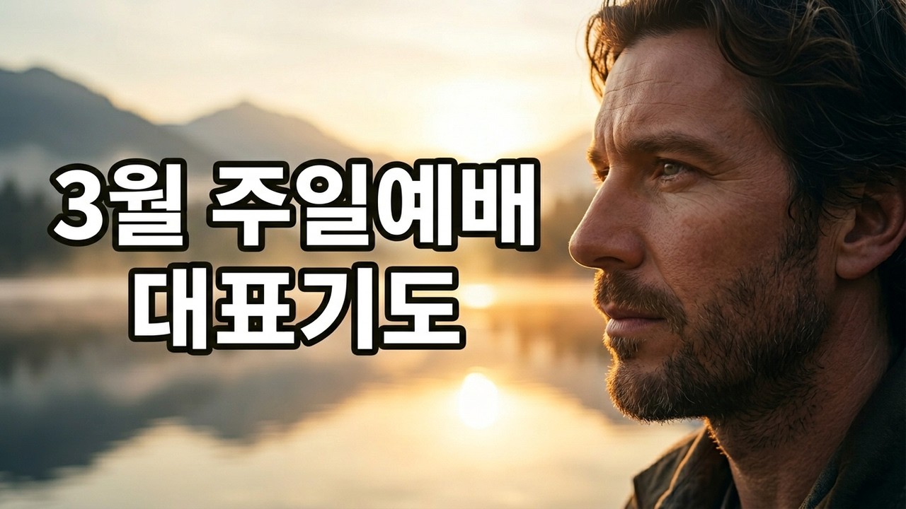 3월 주일예배 대표기도ㅣSundayWorshipRepresentativePrayerㅣ3월 대표기도ㅣ주일예배 대표기도 모음ㅣ3월 주일대표기도