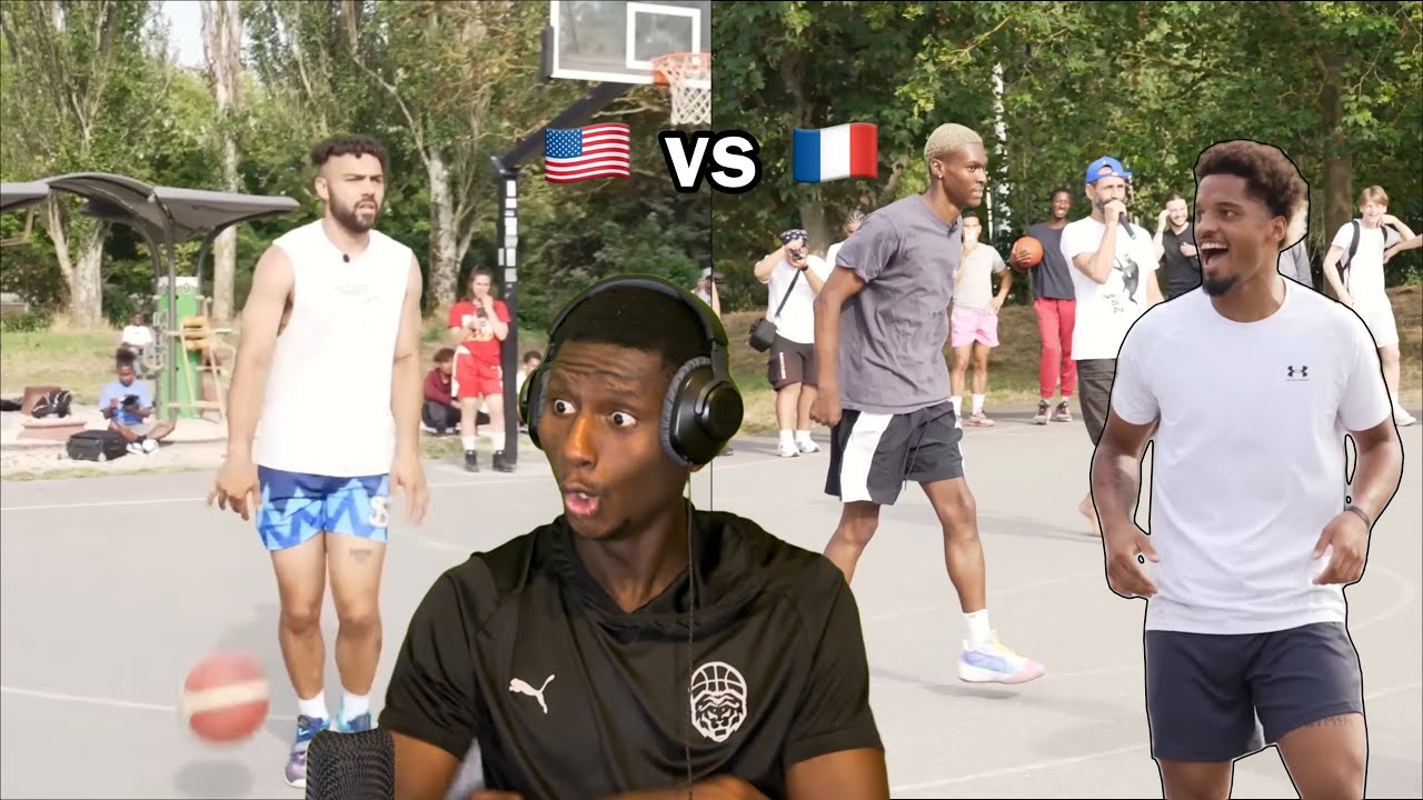 FRIGA ET JLEW AFFRONTE DES FRANÇAIS DANS UNE CITÉ CHAUDE !!! USA VS FRANCE PLAYGROUND