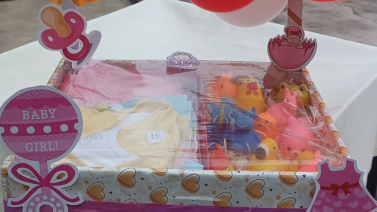 how to make baby gift hamper/ बच्चे के लिए हैम्पर कैसे बनाएं