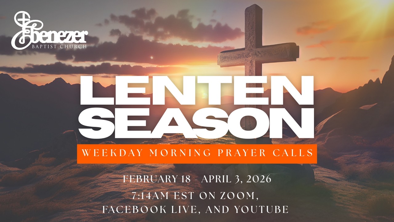 Lenten Morning Prayer Call | March 13, 2026