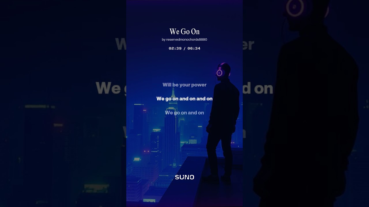 We go on 