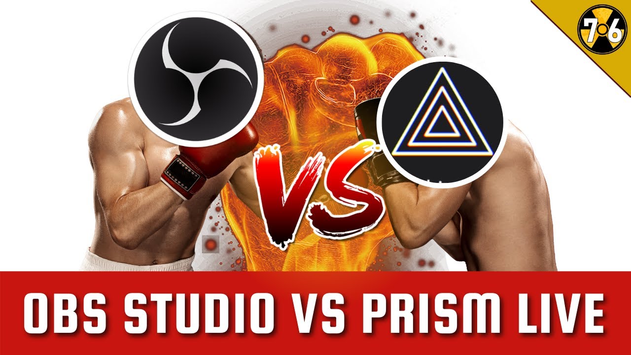 QUAL É MELHOR? OBS STUDIO OU PRISM LIVE STUDIO?