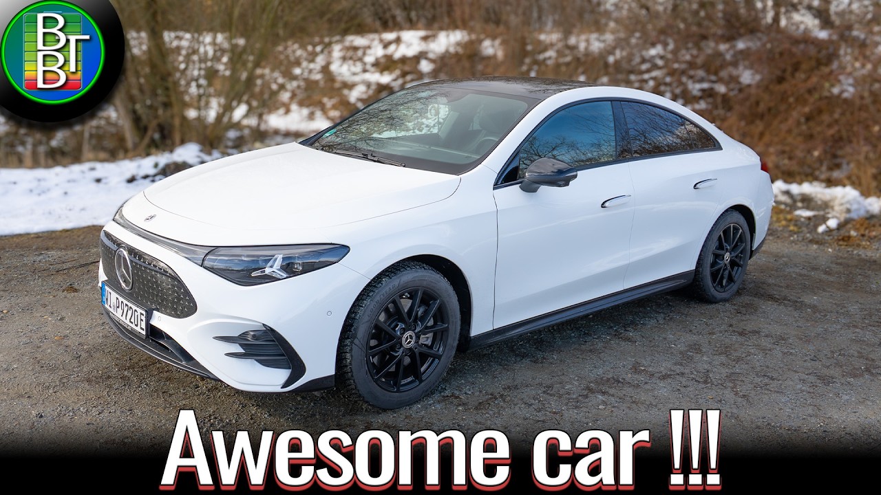 EP60 Vlog - Тест-драйв Mercedes CLA 200 EV - Впечатления от интерьера и вождения