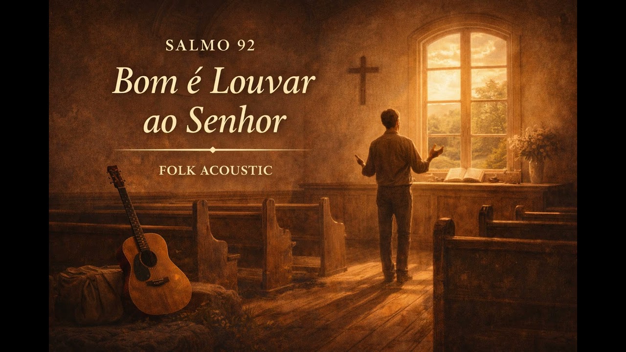 Salmo 92 — Bom é Louvar ao Senhor | Folk Acoustic
