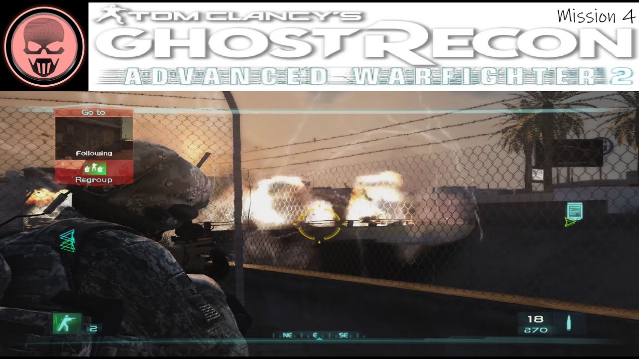 Ghost Recon Advanced Warfighter 2 - Миссия 4 - Это место — адское пламя - Самый сложный уровень с...