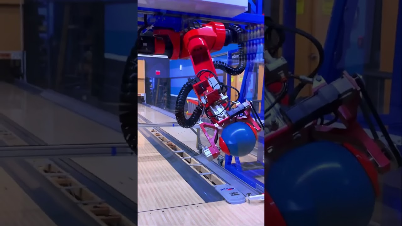 Robotic Bowling Machine #shorts