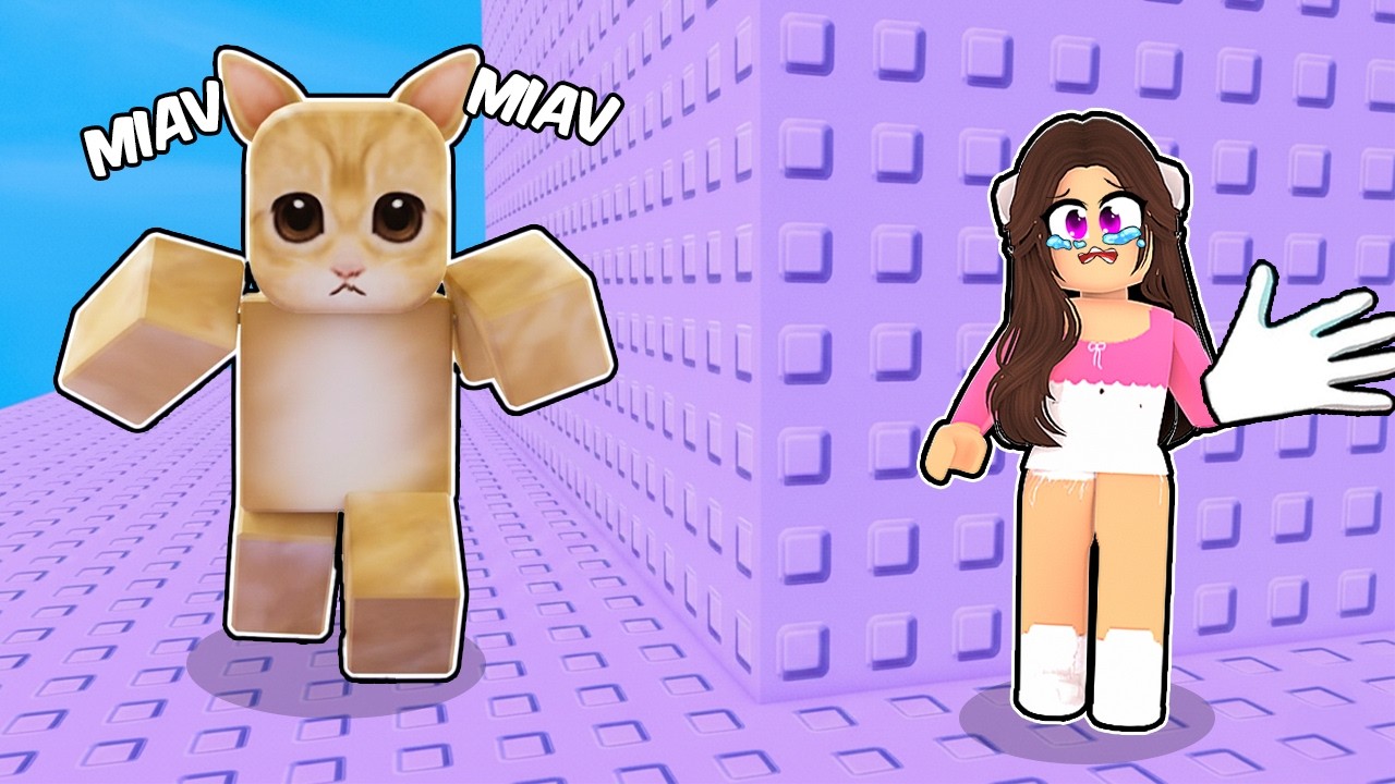 Roblox'ta Ay Mi GATİTO KEDİ Troll KULESİNDE HAYATTA KALMAK !!