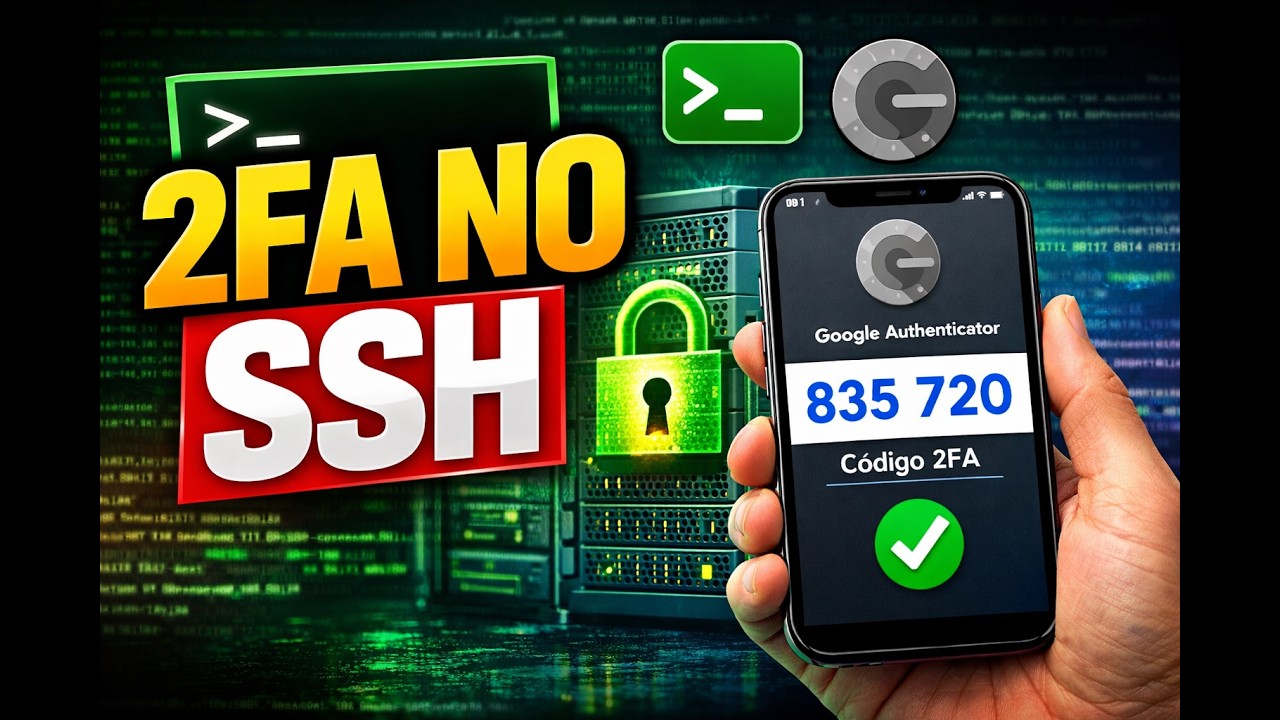 Seu SSH Está Inseguro! Ative 2FA Agora 🔐