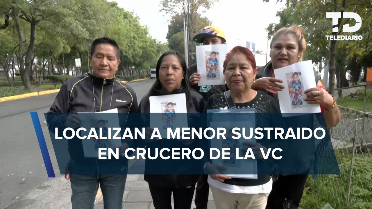 Cristian vuelve con su mamá; limpiaparabrisas que lo robó en CdMx lo vestía de niña para esconderlo