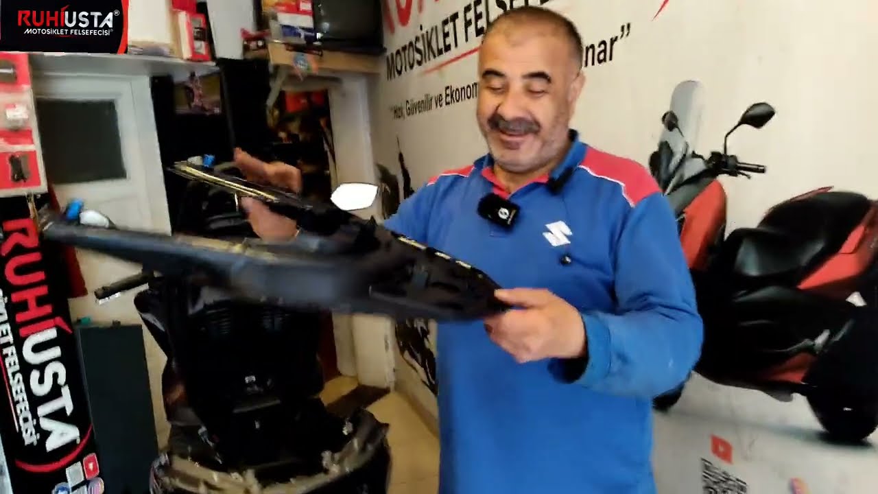 2025 MODEL PCX DELÜX MOTOR KORUMA DEMİRİ VE ARKA KUYRUK GRANAJI SÖKME TEKNİĞİ